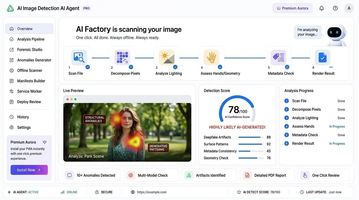 AI running Game Master — example of the AI tool dashboard software